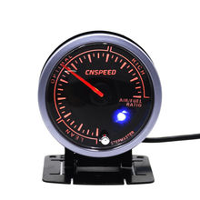 Universal 2.5" 60mm Car SUV Step Motor Air/Fuel Ratio Gauge Meter Red Backlight 2024 - buy cheap