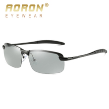 AORON-gafas de sol polarizadas fotocromáticas para hombre y mujer, lentes de decoloración con diseño de marca, antideslumbrantes, HD, 2018 2024 - compra barato