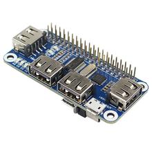 4 Ports USB HUB HAT For Raspberry Pi 3 / 2 / Zero W Extension Board USB To UART For Serial Debugging Compatible With USB2.0/1. 2024 - buy cheap