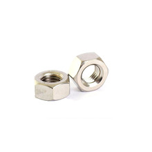 10 pçs/lote Hexgon Porca Sextavada de Aço inoxidável Plain Nuts DIN 934 1.6-8mm M2.5 M4 M2 M8 M1.6 M3 M5 2024 - compre barato