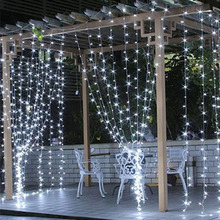 Cortina de luces LED de Navidad, guirnaldas de luces LED de 3x3/6x3/8x3/10x3m, para decoración de bodas y fiestas 2024 - compra barato