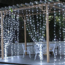 3x3/6x3/8x3/10x3m LED Christmas Curtain Lights Garlands LED STRING Fairy Holiday Icicle Lights Party Garden Wedding Decorations 2024 - buy cheap