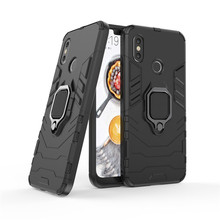 R-JUST Shockproof Armor Case For Xiaomi 5X 6X 8 8SE MIX2 MIX2S Case For Xiaomi PLAY 8 Lite MAX2 Finger Ring Holder Phone Cover 2024 - buy cheap