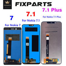 100% Tested 7.1 LCD For 5.2" Nokia N7 LCD Display with Touch Screen Digitizer Assembly Replace For Nokia 7.1 LCD X7 7.1 Plus 8.1 2024 - buy cheap