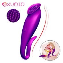 EXVOID Nipple Sucker Vibrator Brush Clitoris Stimulator G-spot Vagina Massager Sex Toys for Women Female Masturbator Pussy Pump 2024 - buy cheap