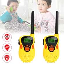 1 par 30 ~ 50 M Handheld Walkie Talkie Two-way Rádio Handheld Walkie Talkie Para Crianças Brinquedo das crianças presentes para Crianças Toy Kids 2024 - compre barato