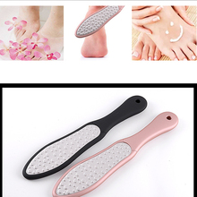 1pc Feet Care Tool Stainless Steel Foot File Callus Remover Dead Skin Grinding Feet Rubbing Foot Callus Removal Color Random 2024 - buy cheap
