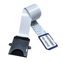 Удлинительный кабель для sd-карты адаптер гибкий удлинитель MicroSD для SD/SDHC/SDXC Удлинительный считыватель карт 2024 - купить недорого