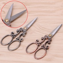 1 x Vintage Style Scissors Antique Cutter Embroidery Cross Stitch Sewing Tool 2024 - buy cheap