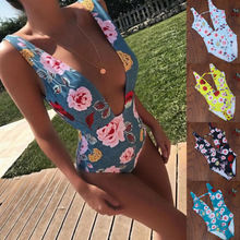 Hot Sexy Women Swim Push Up Padded One Piece Bikini Set Beach Swimsuit Bathing Swimwear One-Piece Suit Beachwear 2024 - buy cheap
