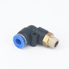Conector BSP macho para tubo O/D de 1/4 ", 4mm, Unión de unión de empuje de codo neumático, conexión de aire de fontanería de liberación rápida 2024 - compra barato
