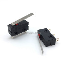 10PCS/LOT Limited Switch 3 Pin N/O N/C High quality All New 5A 250VAC Micro Switch KW12-C 25MM Handle Length 2024 - buy cheap