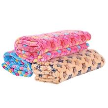 Новое Коралловое Флисовое одеяло для животных, собака, кошка, кровать, коврик со звездами, зимний мягкий теплый коврик для собаки, кошки, спальный матрас, товары для домашних животных 2024 - купить недорого