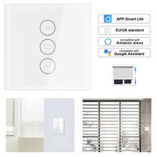 WiFi Electrical Blinds Switch Touch APP Voice Control By Alexa Echo AC110 To 250V For Mechanical Limit Blinds Motor 2024 - buy cheap