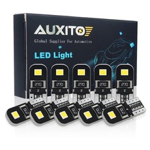 Светодиодная лампа AUXITO W5W T10 Canbus, 194 светодиодный для Peugeot 206, 406, 508, 307, 406, 3008, аксессуары для салона автомобиля, верхнее освещение, лампы для чтения s 2024 - купить недорого