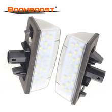 Kit de bombillas LED para matrícula de coche, lámpara SMD3528, 2X/2 piezas, 12V, para Toyota Prius ZVW30/Venza/Matrix/Lexus CT200H 2024 - compra barato