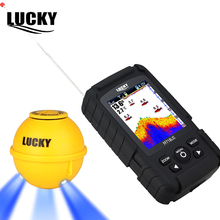 Lucky Depth Sonar Sensor Fish Finder Wireless Echo Sounder Fishfinder 100m Fishing Tool Russian Menu Waterproof FF718LiC-WLA 2024 - buy cheap