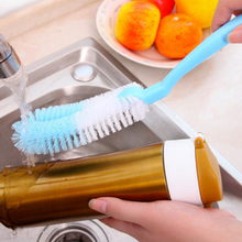 Kitchen Cleaning Long Handle Cup Home Baby Washing Bottle Brush Casual Plastic Glass Tool Multifunctional Hanging Random Color 2024 - buy cheap