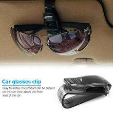 Vodool clipe fixador automático multifuncional abs, acessórios para óculos de sol para carro, viseira de sol, óculos de sol, suporte 2024 - compre barato
