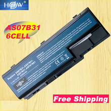 A HSW 6 células 11.1 V Bateria para Notebook Acer Aspire AS07B31 AS07B41 AS07B71 5720 5730 5739 2024 - compre barato