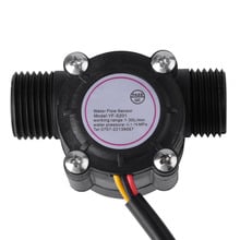 Sensor de água, alta precisão, dn15 g1/2, medidor de efeito de hall, 1-30l/min, alta qualidade 2024 - compre barato