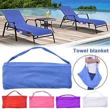 Leisure Chair Beach Towel Microfiber Swimming Pool Lounge Chair Cover With Pocket Quick Drying Recliner Beach Towel 2024 - buy cheap