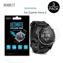 Protetor de tela para smartwatch garmin fenix 2, película lcd anti-choque de alta definição para relógio inteligente, 3 pacotes, 5h 2024 - compre barato