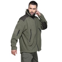 Mens Spring Autumn Riding Warm Thick Fleece Coat Stand Collar Outerwear Outdoor Hike Sport Military Tactical Jacket Army Clothes 2024 - buy cheap