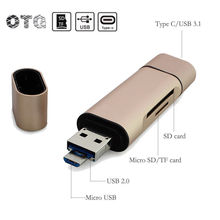 CHYI Card Reader USB 3.0 SD/Micro SD TF OTG Smart Memory Card Adapter USB 3.0 Type C Cardreader SD Card Reader For Laptop PC 2024 - buy cheap