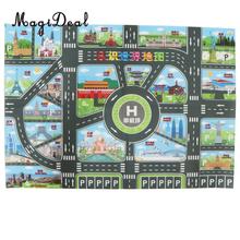 World Map Road Traffic System Playmat Activity Play Mat Carpet Educational Toy for Playing Cars Fun 2024 - buy cheap