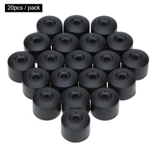 KKMOON 20Pcs/lot 17mm Car Wheel Nut Cover Bolt Cap Removal Tool Protection Caps Covers for VW Golf Bora 2024 - buy cheap