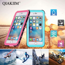 Underwater Waterproof Case For iPhone 6 6S 7 8 Plus 5 5S SE Cover PC + TPU Shockproof Outdoor Sports Swimming Diving Phone Cases 2024 - buy cheap