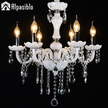 Lustre de cristal k9, candelabro moderno de 110 a 240v, iluminação para sala de estar ou quarto 2024 - compre barato