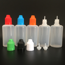 50ml PE Soft Refillable Bottles Empty E liquid Nail Gel Dropper Bottle With Colorful Childproof Caps and Needle Tips 5000pcs 2024 - buy cheap