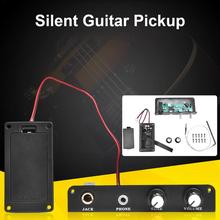 New Active Silent Guitar Pickup 0-12 DB Silent Pickup Musical Instrument Accessories Dropshipping 2024 - buy cheap