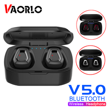 VAORLO NEW A7 TWS Bluetooth 5.0 Earphones Headphones Stereo Bass Wireless Headset Earbuds With Mic Charging Box For Mobile Phone 2024 - buy cheap