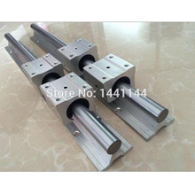SBR16 linear trilho de guia: 2 pcs SBR16-1000/1500mm bloco de guia linear + 8 pcs SBR16UU para peças cnc 2024 - compre barato
