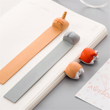 Cartoon Lovely Animal Butt Bookmark Cute Dog Cat Hamster Fox Page Holder Bookmark Stationery 2024 - buy cheap