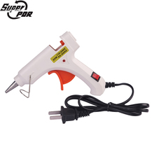 Super PDR Tools Small White Glue Gun 20W US Plug Pistolet a colle Hot Melt Glue Guns Heat Temperature Tool Guns Thermo Gluegun 2024 - buy cheap