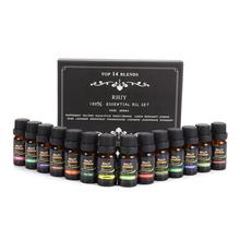14Pcs/Set  100% Pure Plant Aromatherapy Diffusers Essential Oil  10ml Organic Body Massage Relax Fragrance Skin Care Kit 2024 - buy cheap