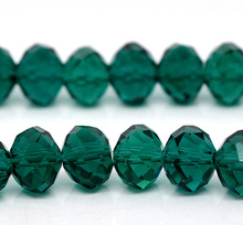 Malaquita-Cuentas de cristal verde facetado de cristal, 10mm, aproximadamente 144 Uds. (B11668) 2024 - compra barato