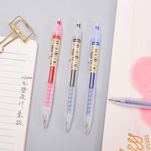 1 PCS Creative Colored Gel Pens For Writing School Office Plastic Stationery Material Supplies Pen Colorful Ballpoint Pen 040188 2024 - buy cheap