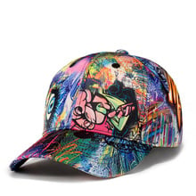 2020 New Fashion Graffiti Design Baseball Cap Men Women Outdoor Sport Snapback Hat Abstract Graffiti 2024 - buy cheap