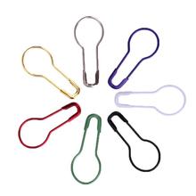 100pcs/box Mixed Color Safety Pins Calabash Gourd Shape Safety Pin Markers Pins Craft Sewing Knitting Stitch Holder Accessories 2024 - buy cheap