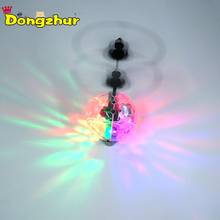 Inductive Diecast Hand Flying Colorful LED Ball Stress Relief Toy RC Vehicle Infrared Induction Disco Light Up Toy Gift 2024 - buy cheap