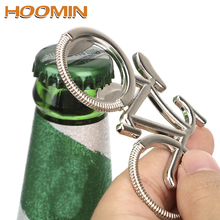 Hoomin-chaveiro de liga de zinco para bicicleta, abridor de garrafas latas, presente para amantes de bicicleta, chaveiro 2024 - compre barato