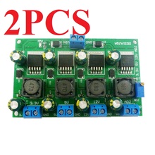 2PCS 4 IN 1 3A 4CH 4.5-30V to 3.3V 5V 12V Adjustable DC DC Step-Down Buck Converter DD31AJQA 2024 - buy cheap