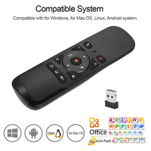 2.4G Wireless Keyboards Remote Control Air Mouse Laser Pointer 6 Gxes Gyroscope Presenter for PPT Presentation 2024 - buy cheap