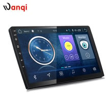 Wanqi Android 9,1 GPS para coche Multimedia Universal reproductor de navegador de coche CD DVD Monitor para cualquier coche modelos de Video de Radio de visualización RDS 2024 - compra barato