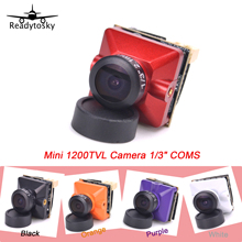 NEW MINI 1200TVL Camera 1/3" COMS 1200 TVL 2.1mm lens PAL for FPV Race RC Quad Drone 210 250 2024 - buy cheap